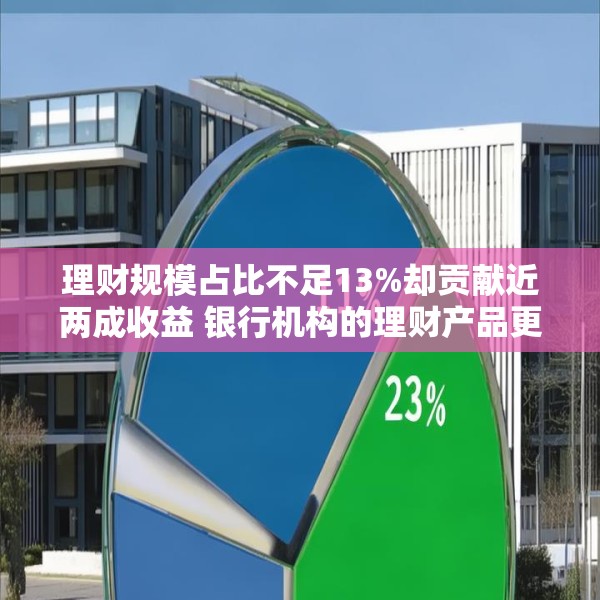 理财规模占比不足13%却贡献近两成收益 银行机构的理财产品更赚钱？