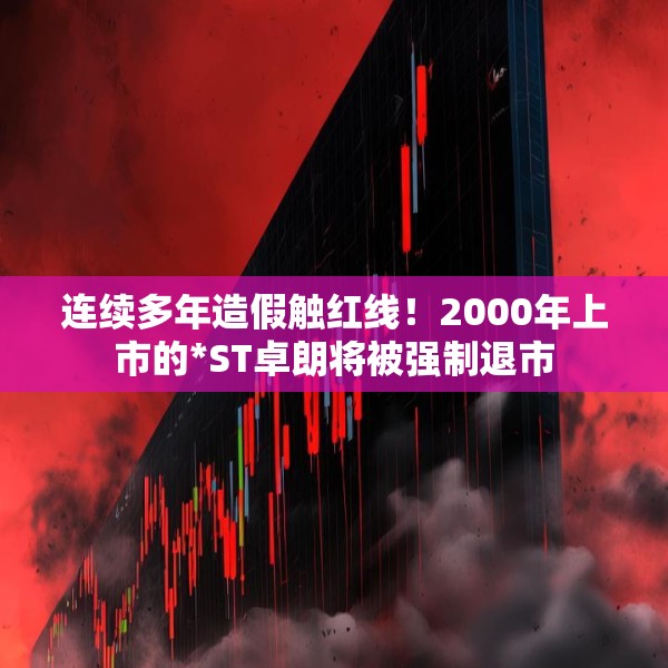 连续多年造假触红线！2000年上市的*ST卓朗将被强制退市