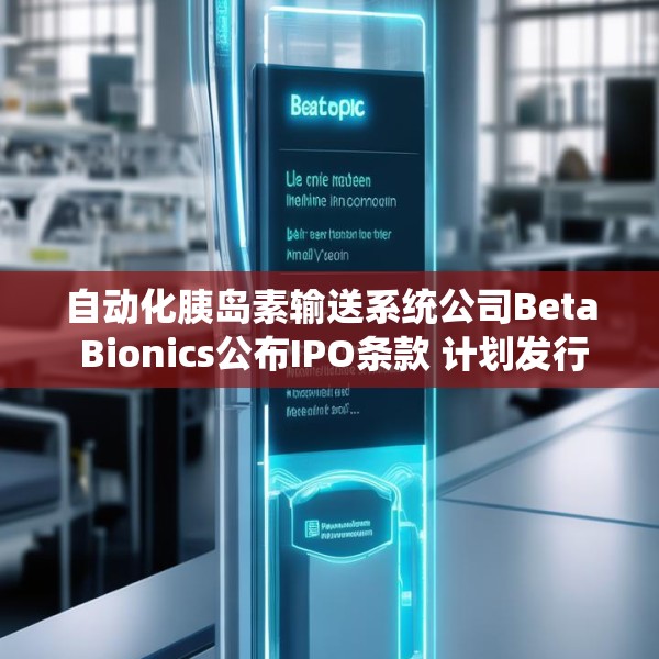 自动化胰岛素输送系统公司Beta Bionics公布IPO条款 计划发行750万股股票