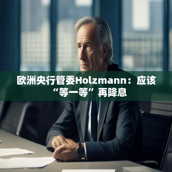 欧洲央行管委Holzmann：应该“等一等”再降息