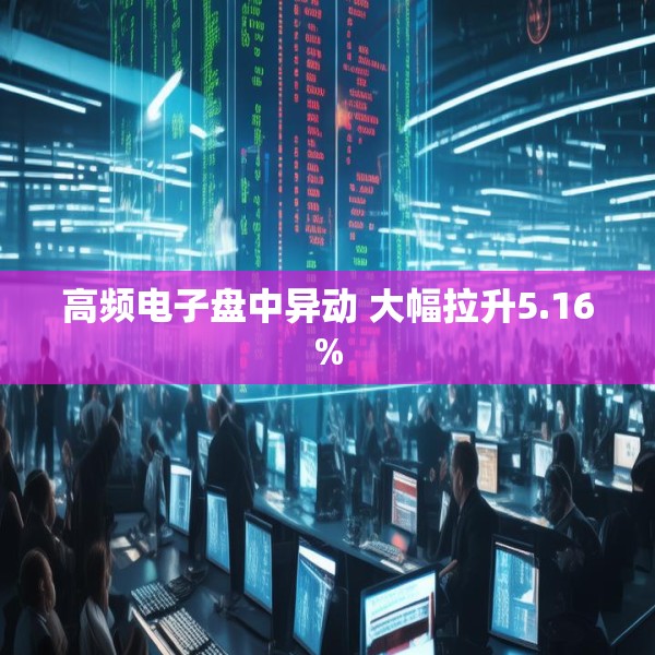 高频电子盘中异动 大幅拉升5.16%