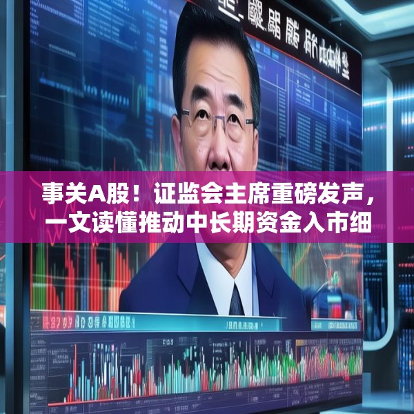 事关A股！证监会主席重磅发声，一文读懂推动中长期资金入市细节