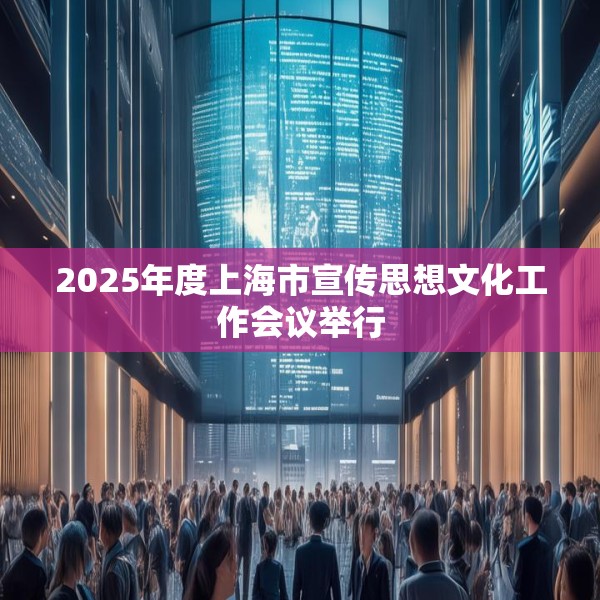 2025年度上海市宣传思想文化工作会议举行