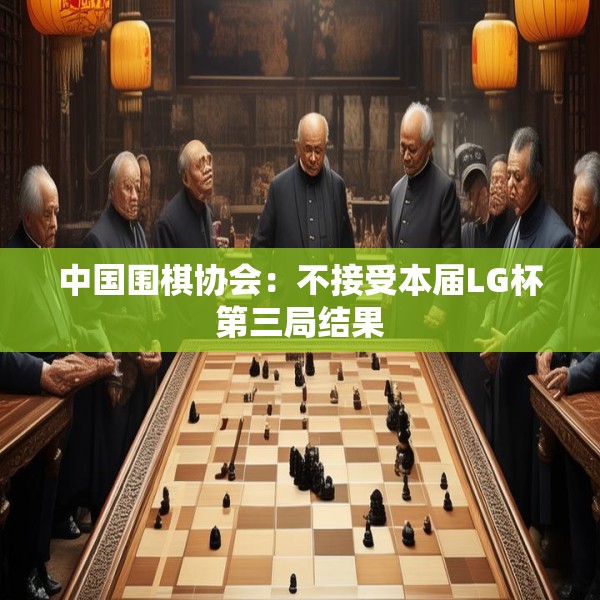 中国围棋协会：不接受本届LG杯第三局结果