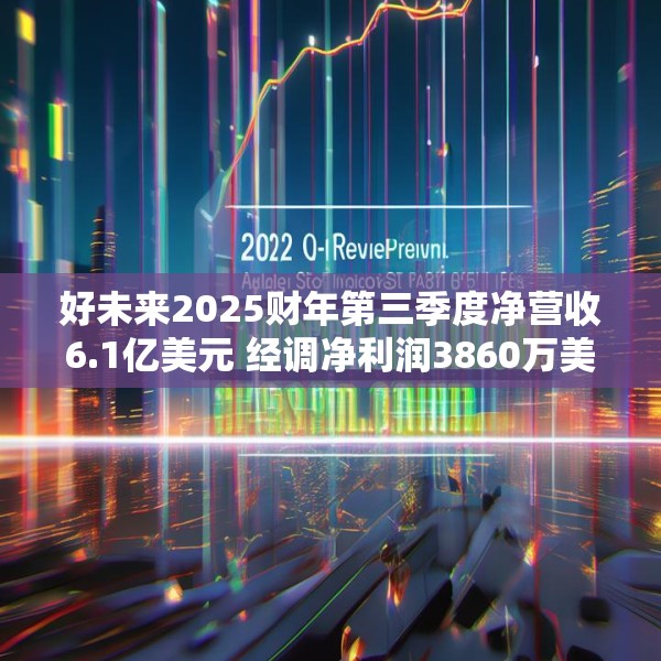 好未来2025财年第三季度净营收6.1亿美元 经调净利润3860万美元