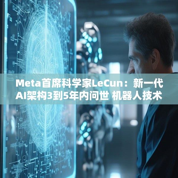 Meta首席科学家LeCun：新一代AI架构3到5年内问世 机器人技术是核心