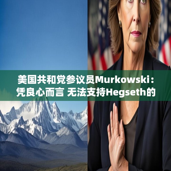 美国共和党参议员Murkowski：凭良心而言 无法支持Hegseth的防长提名