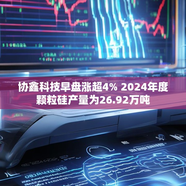 协鑫科技早盘涨超4% 2024年度颗粒硅产量为26.92万吨