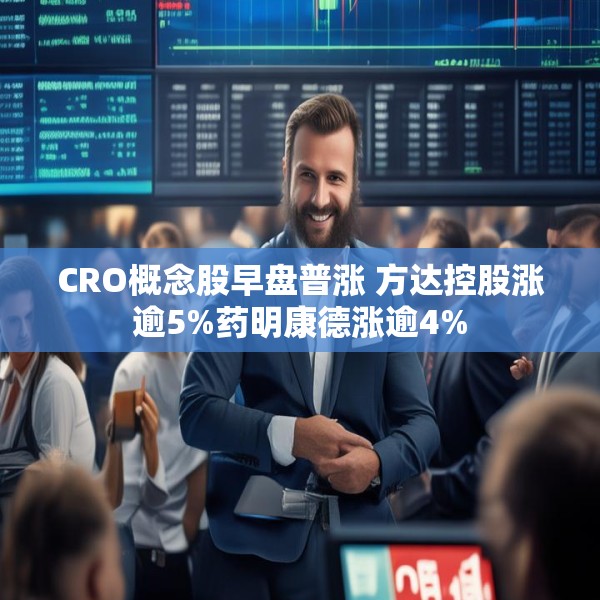 CRO概念股早盘普涨 方达控股涨逾5%药明康德涨逾4%