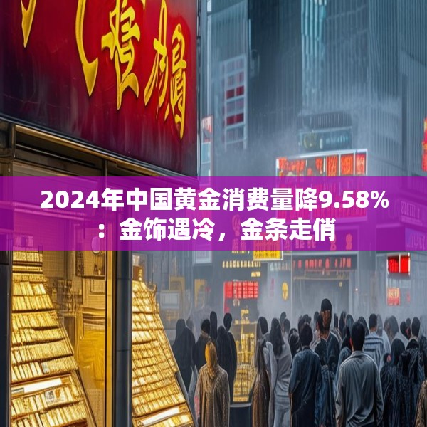 2024年中国黄金消费量降9.58%：金饰遇冷，金条走俏