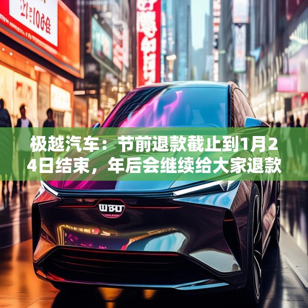 极越汽车：节前退款截止到1月24日结束，年后会继续给大家退款