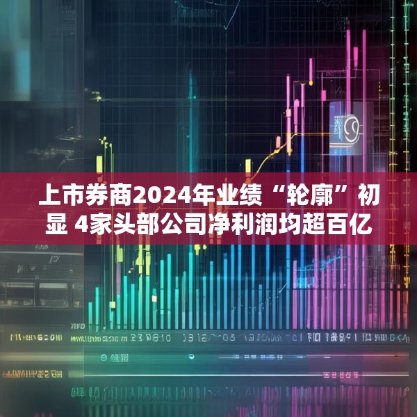 上市券商2024年业绩“轮廓”初显 4家头部公司净利润均超百亿元