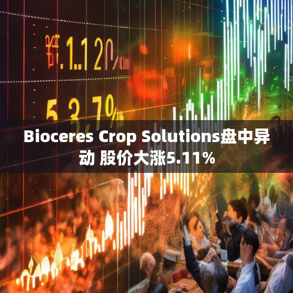 Bioceres Crop Solutions盘中异动 股价大涨5.11%